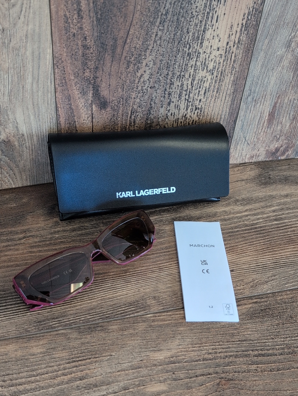 Karl Lagerfeld KL6160S 210 Gradient Women's Sunglasses + Black Case   M446